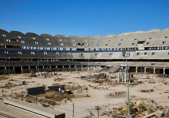 El interior del nuevo Mestalla.