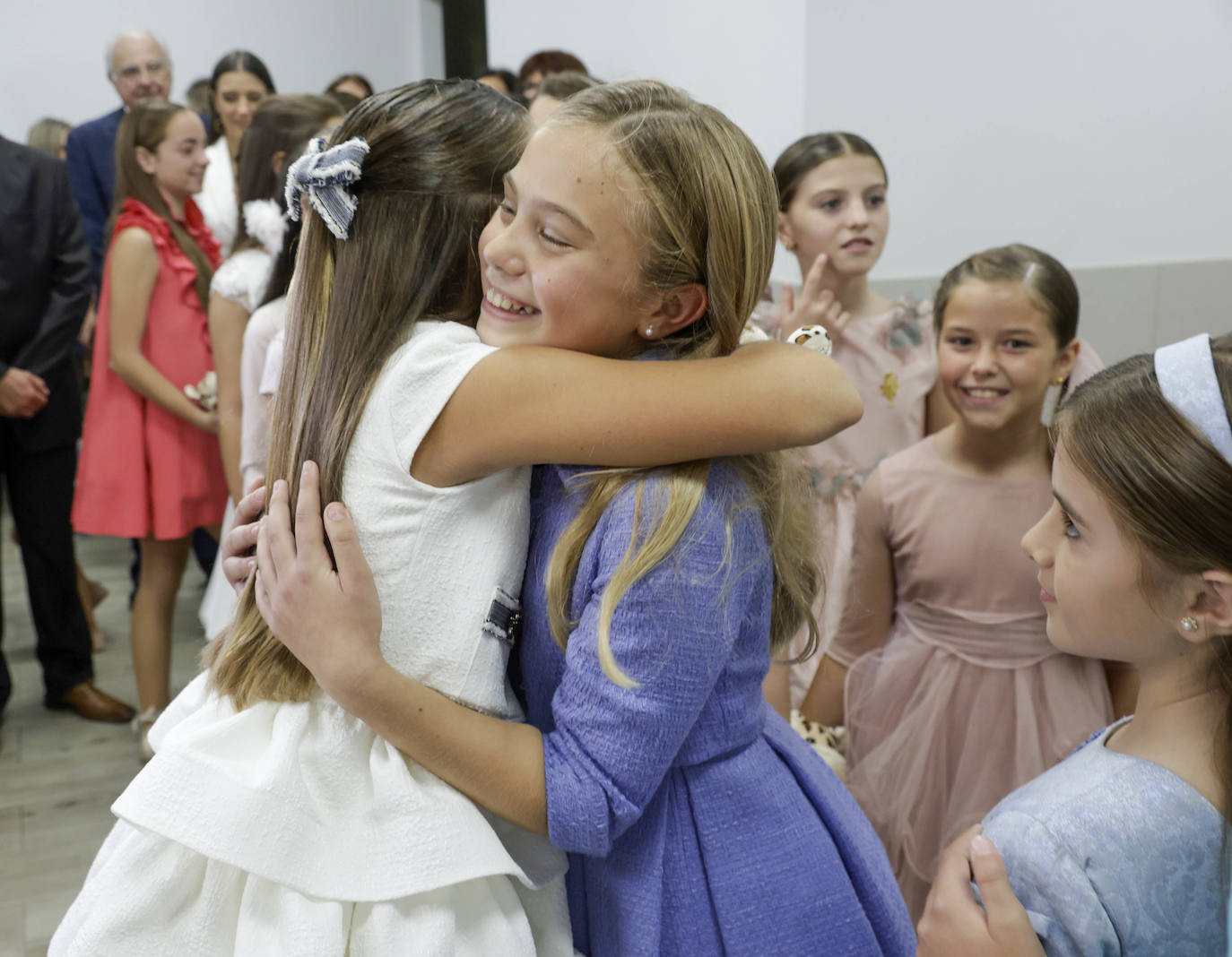 Primeras imágenes de Lucía García Rivera como fallera mayor infantil de Valencia 2025