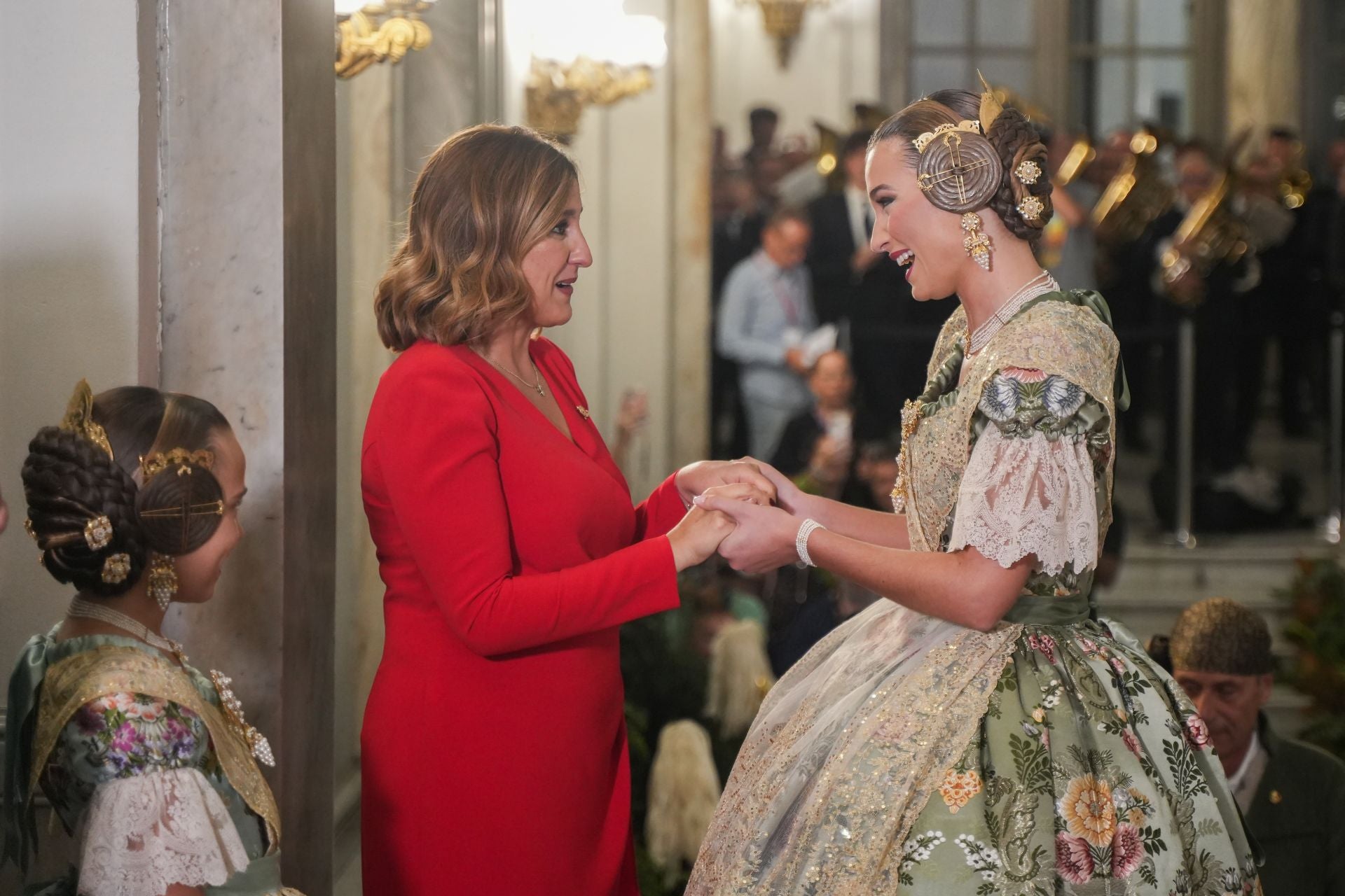 Las mejores imágenes de la proclamación de las falleras mayores de Valencia 2025