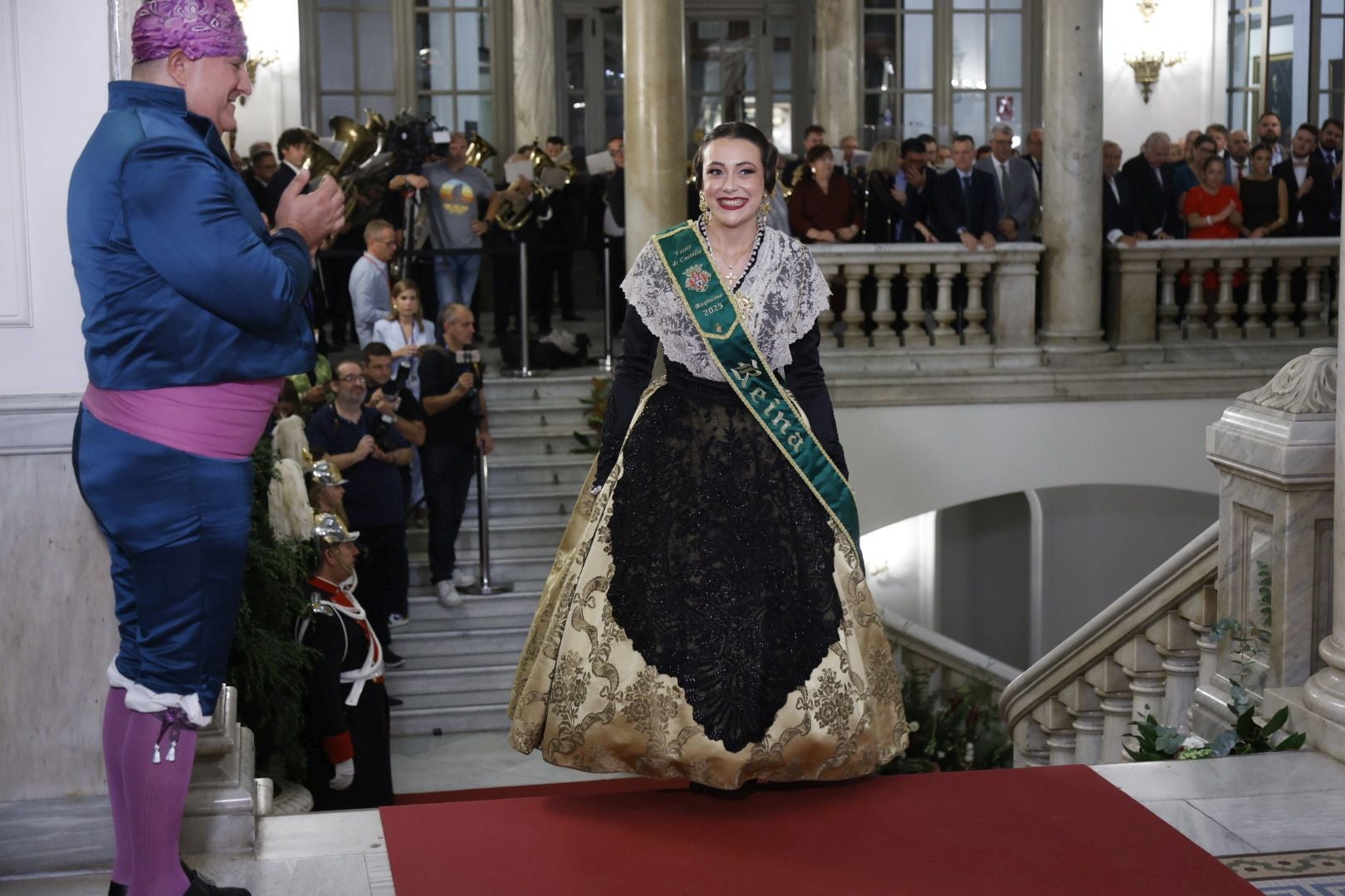 Las mejores imágenes de la proclamación de las falleras mayores de Valencia 2025