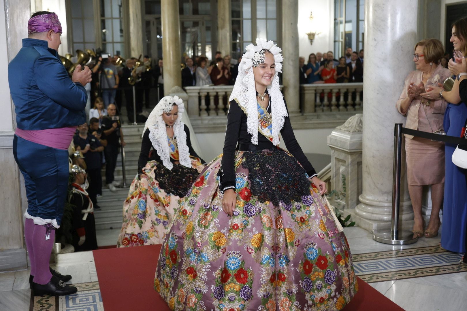 Las mejores imágenes de la proclamación de las falleras mayores de Valencia 2025