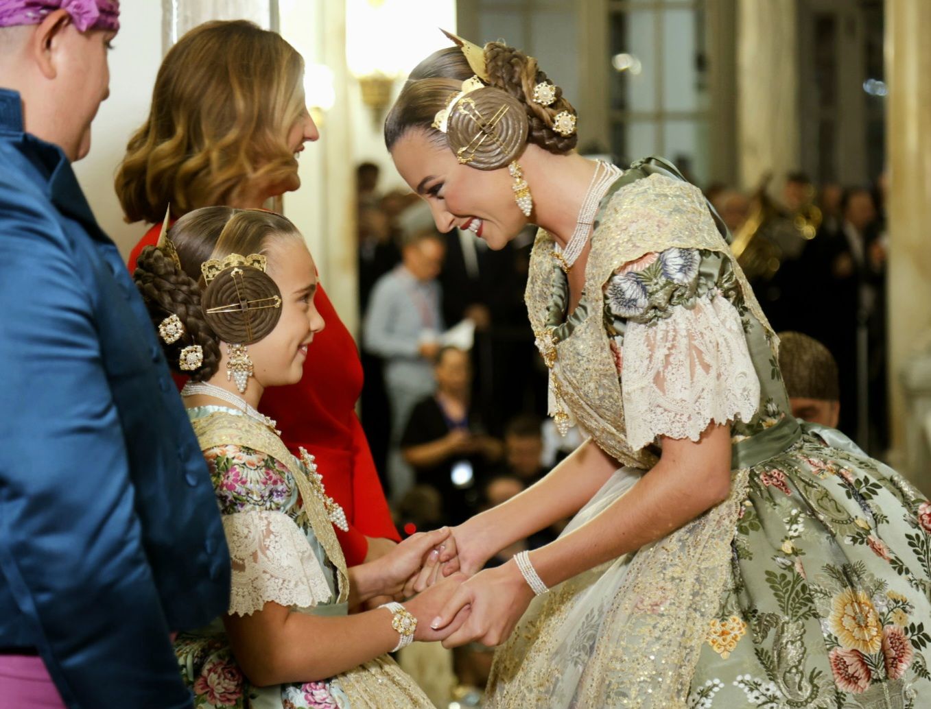 Las mejores imágenes de la proclamación de las falleras mayores de Valencia 2025