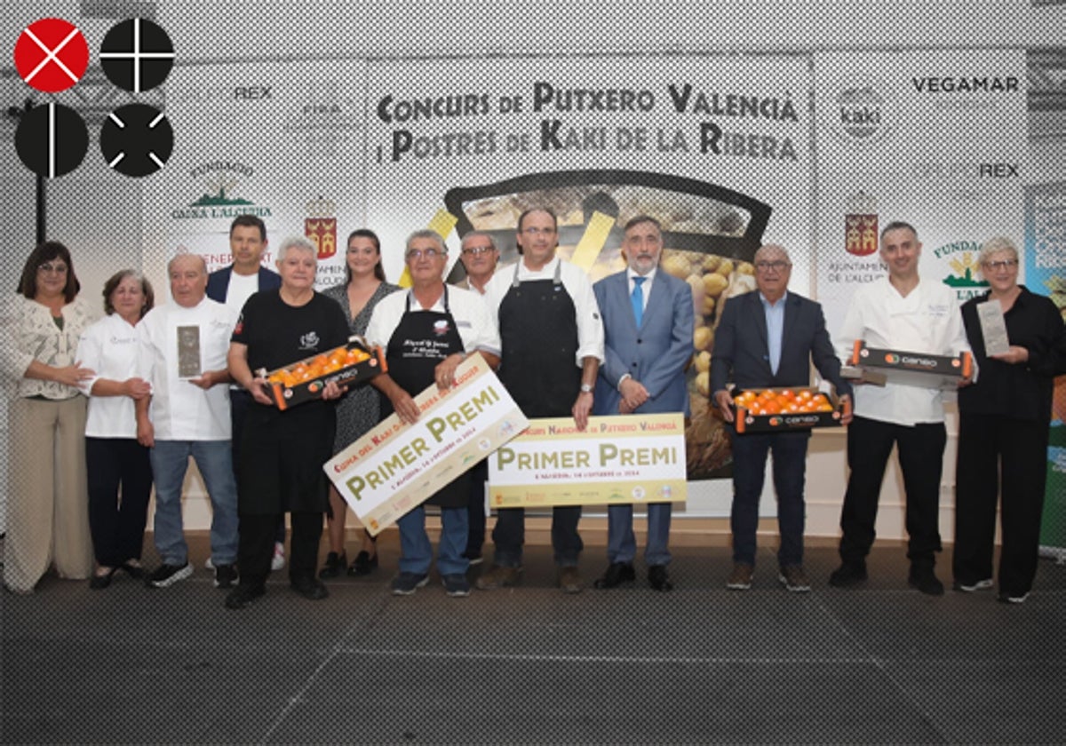 Ganadores del concurso gastronómico de l'Alcúdia.