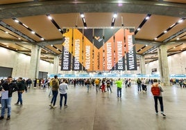 La entrada a la Feria de Valencia de la campaña pasada