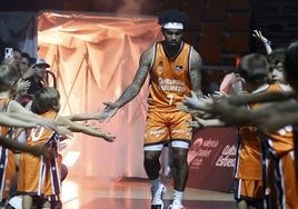 Chris Jones, en la presentación del Valencia Basket.