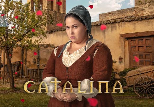 Laura Galán en el papel de Catalina.