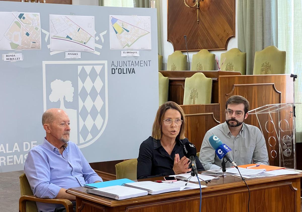 Presentación de las actuaciones en Oliva.