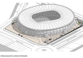 Planos y aspecto del nuevo Mestalla