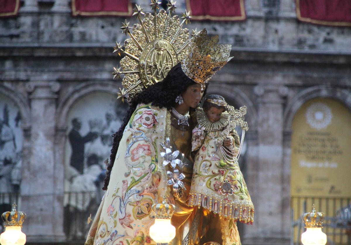 Procesión de la Virgen de los Desamparados.