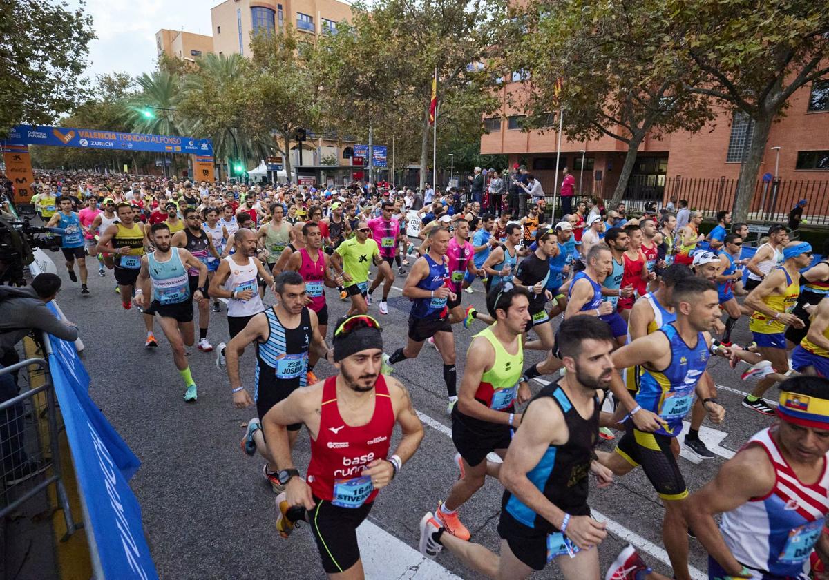 A qué hora acaba el medio maratón de Valencia 2024