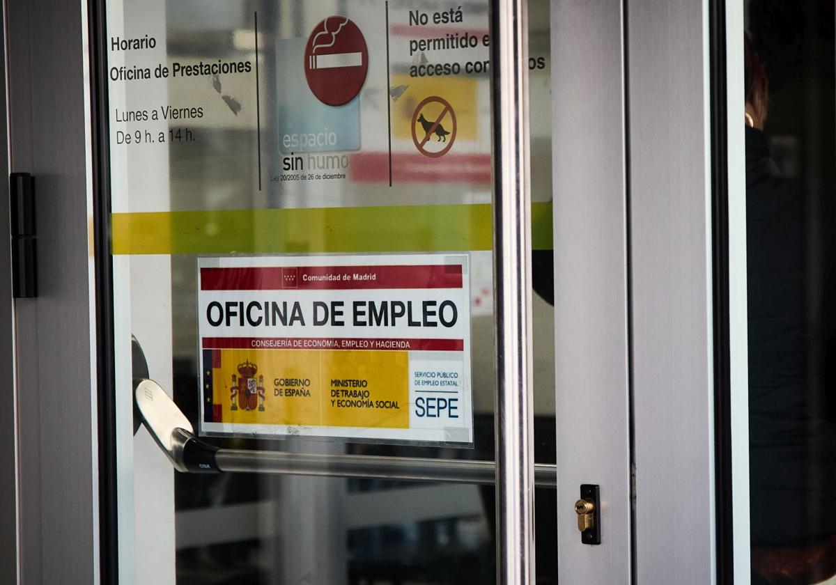 Una oficina de empleo.