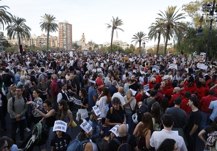 Arranque de la manifestación.