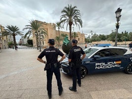 Agentes de la Policía Nacional.