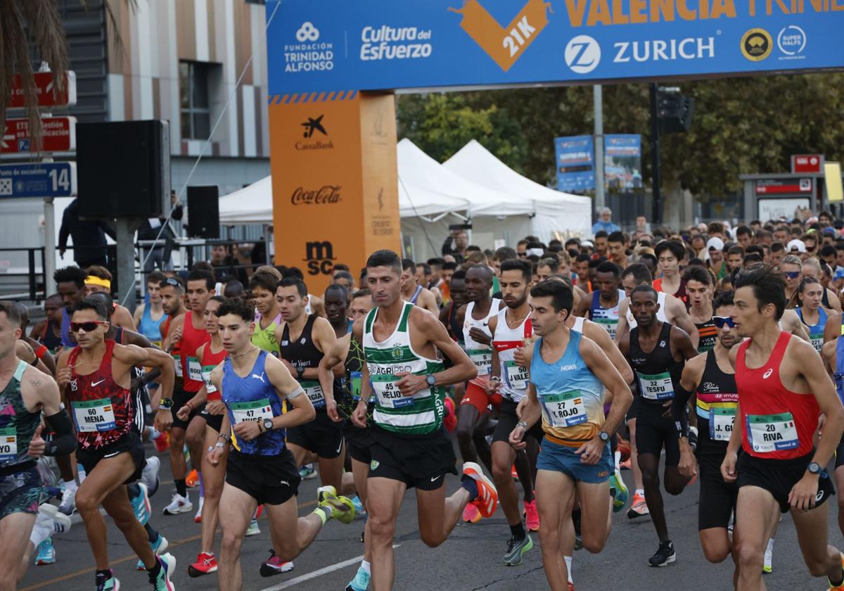 Imagen de el Medio Maratón del año pasado.