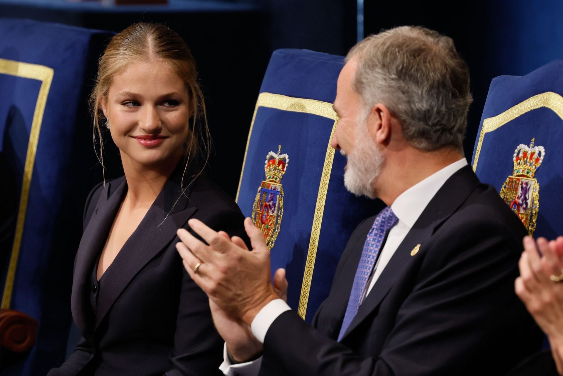 Las mejores fotografías de Leonor, protagonista de los Premios Princesa de Asturias 2024