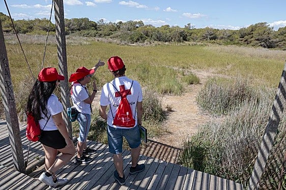 Un grupo de voluntarios de Cruz Roja, en una imagen de archivo.