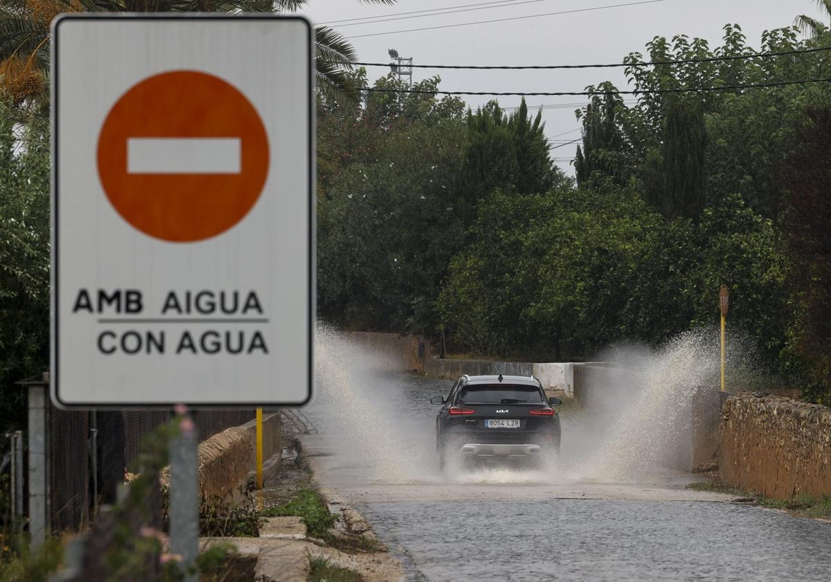 Día de lluvia en la Comunitat Valenciana.