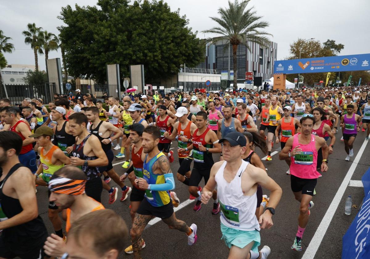 Las mejores imágenes del Medio Maratón de Valencia 2024