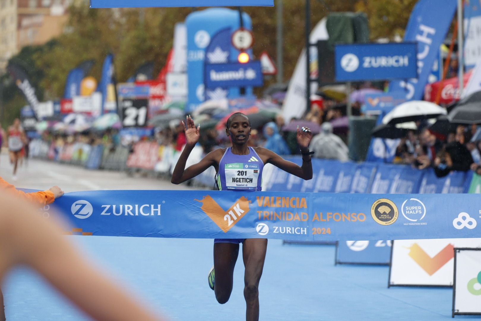 Las mejores imágenes del Medio Maratón de Valencia 2024