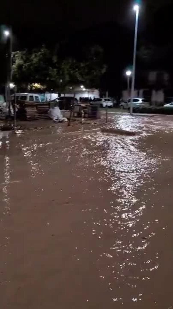 Tromba de agua en Paiporta que inunda las calles