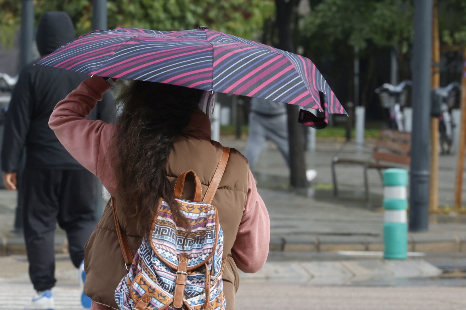 Lluvia en Valencia.