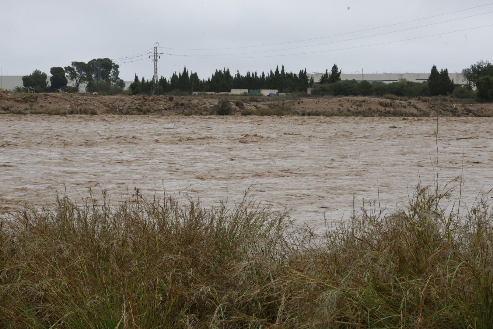 Inundación del barranco de Godelleta.