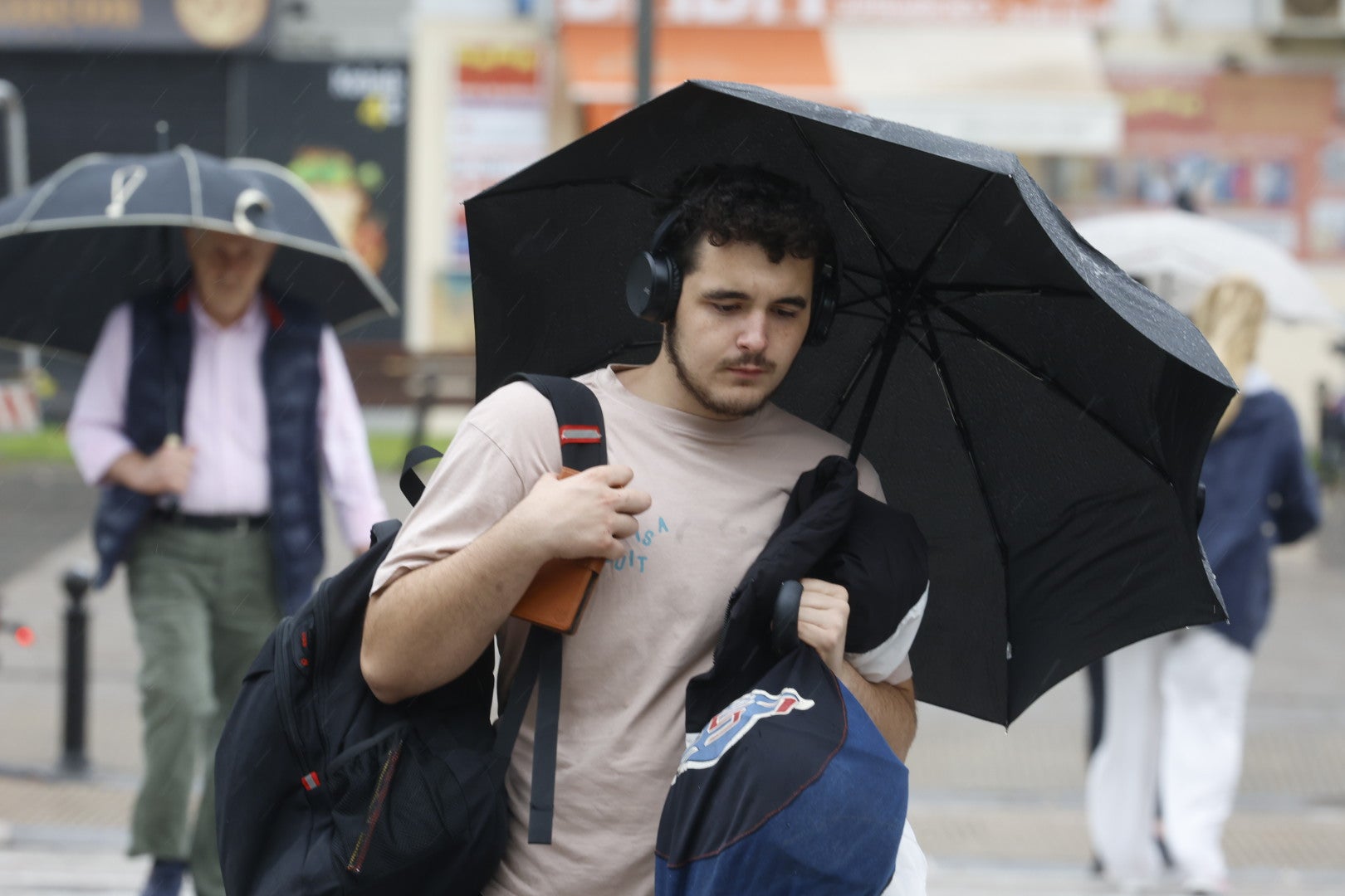 Lluvias en Valencia.