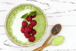 La chlorella es un buen complemento en las comidas.