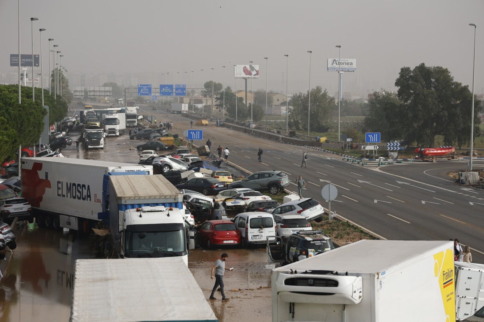 Fotos: el escenario devastador en los municipios afectados en Valencia