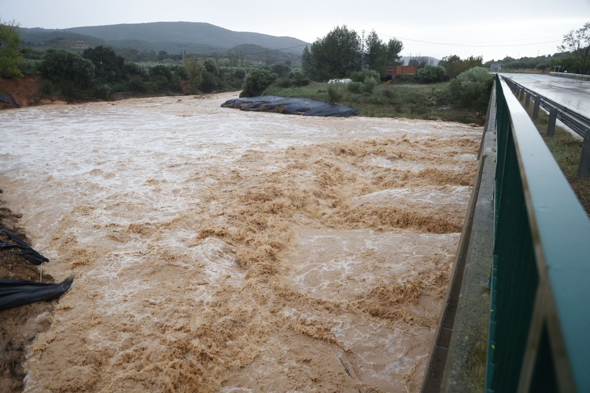 LA DANA descarga con fuerza en Castellón