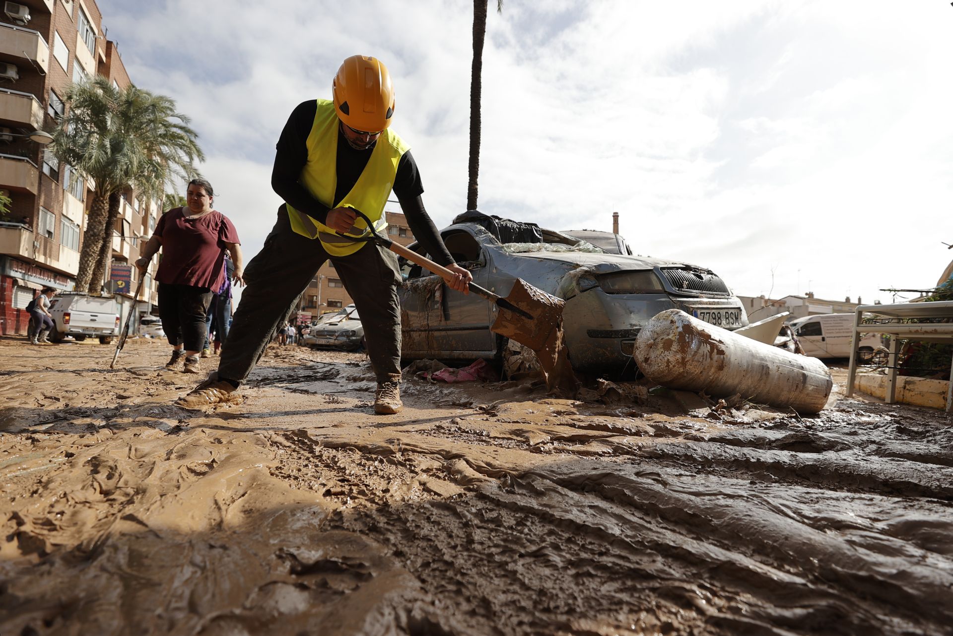 La solidaridad de los pueblos más afectados por la DANA