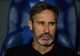 Vicente Moreno, entrenador del Osasuna, en una imagen de archivo.