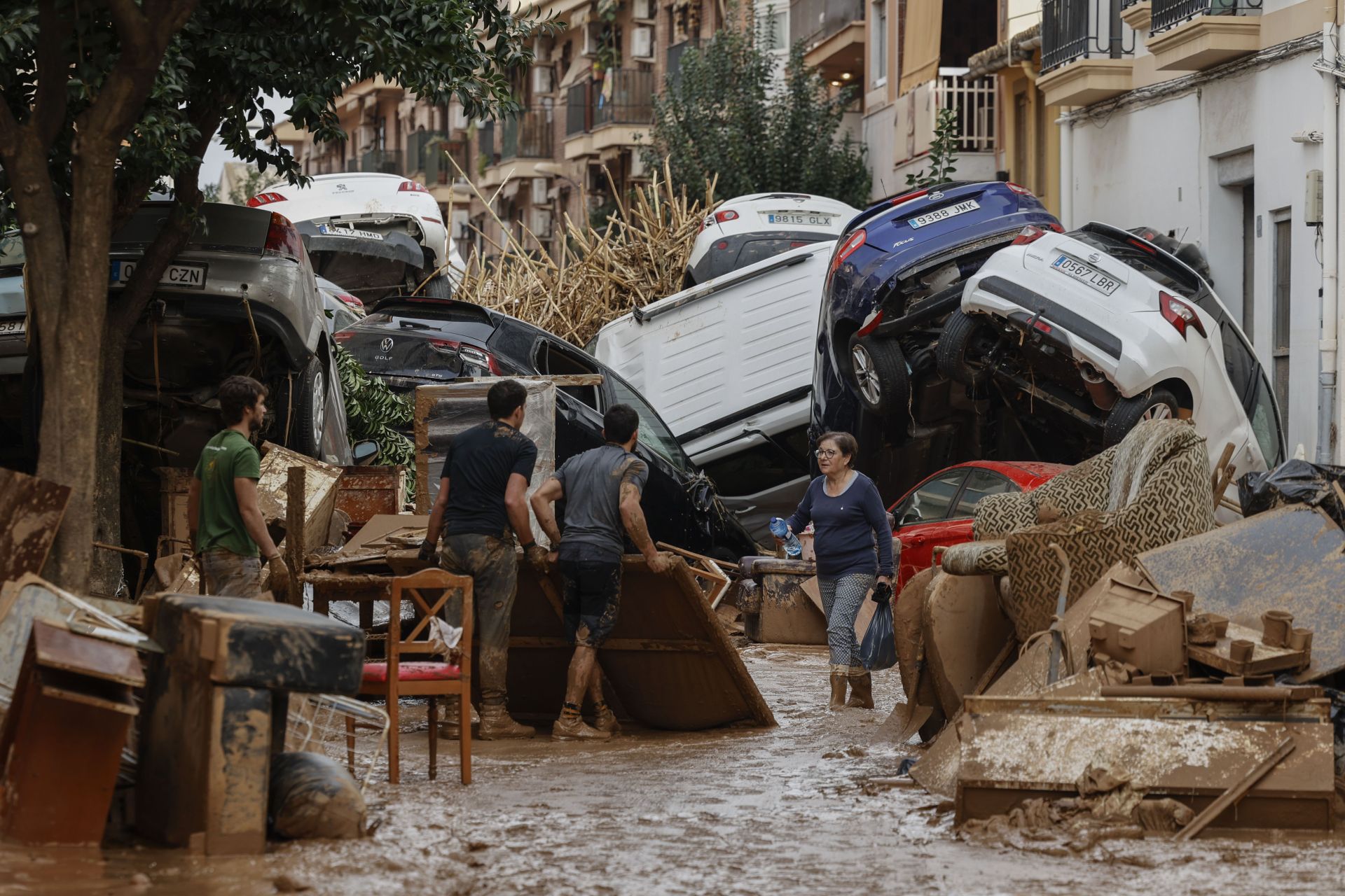 FOTOS: la devastación que la DANA deja en Valencia