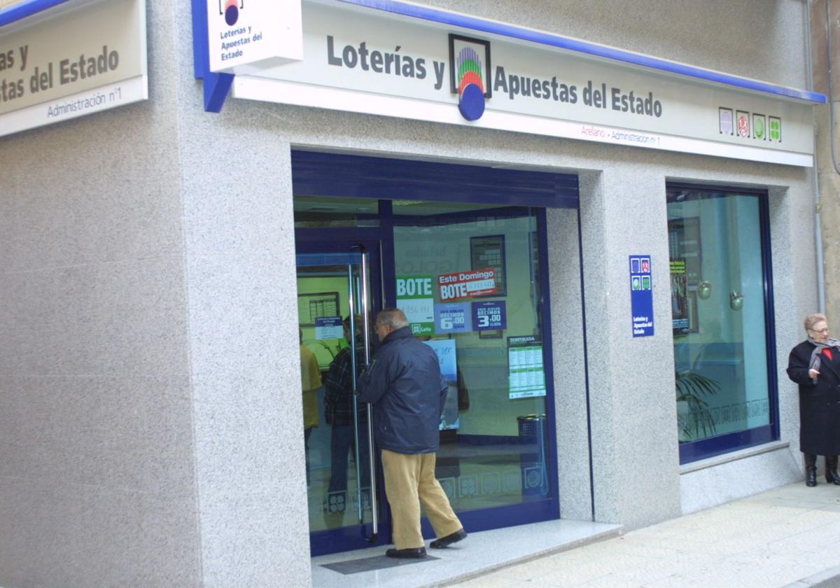 Una administración de Loterías y Apuestas del Estado.