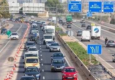 Estas son las carreteras que tienen prohibida la circulación de vehículos particulares en Valencia el miércoles y el jueves