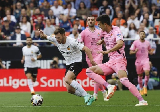 Último partido entre Valencia y Espanyol, disputado en mayo.