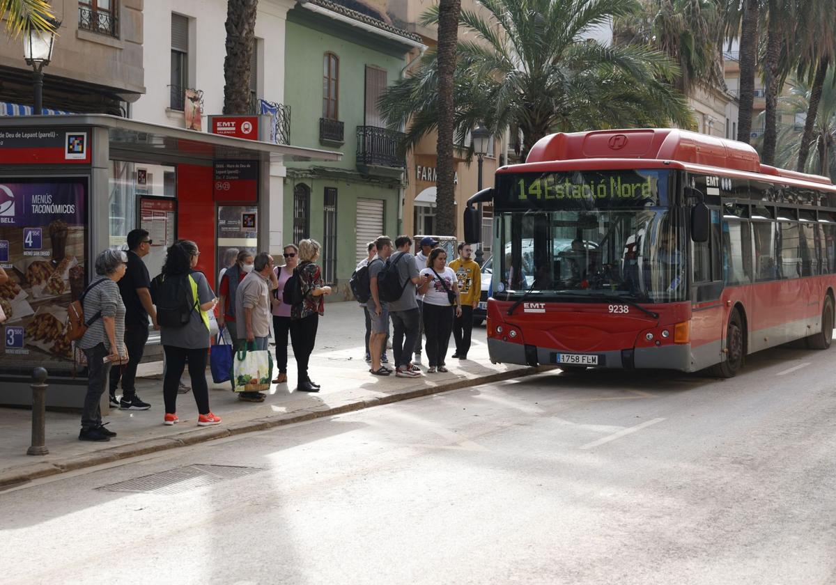 Autobús de la EMT.