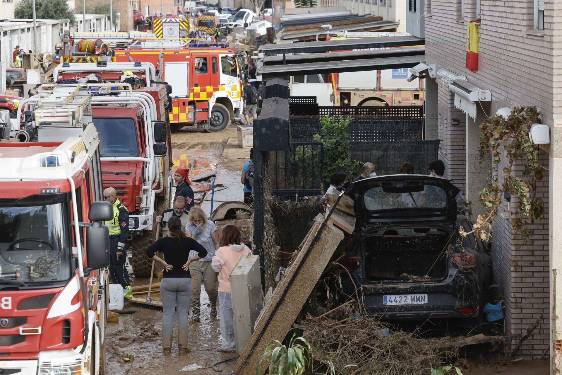 Fotos de la DANA en Catarroja: un pueblo arrasado por la riada