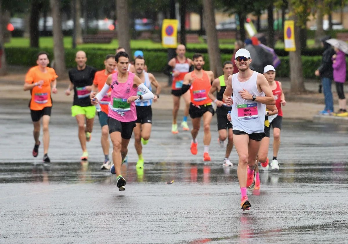 Participantes del Medio Maratón Valencia 2024.