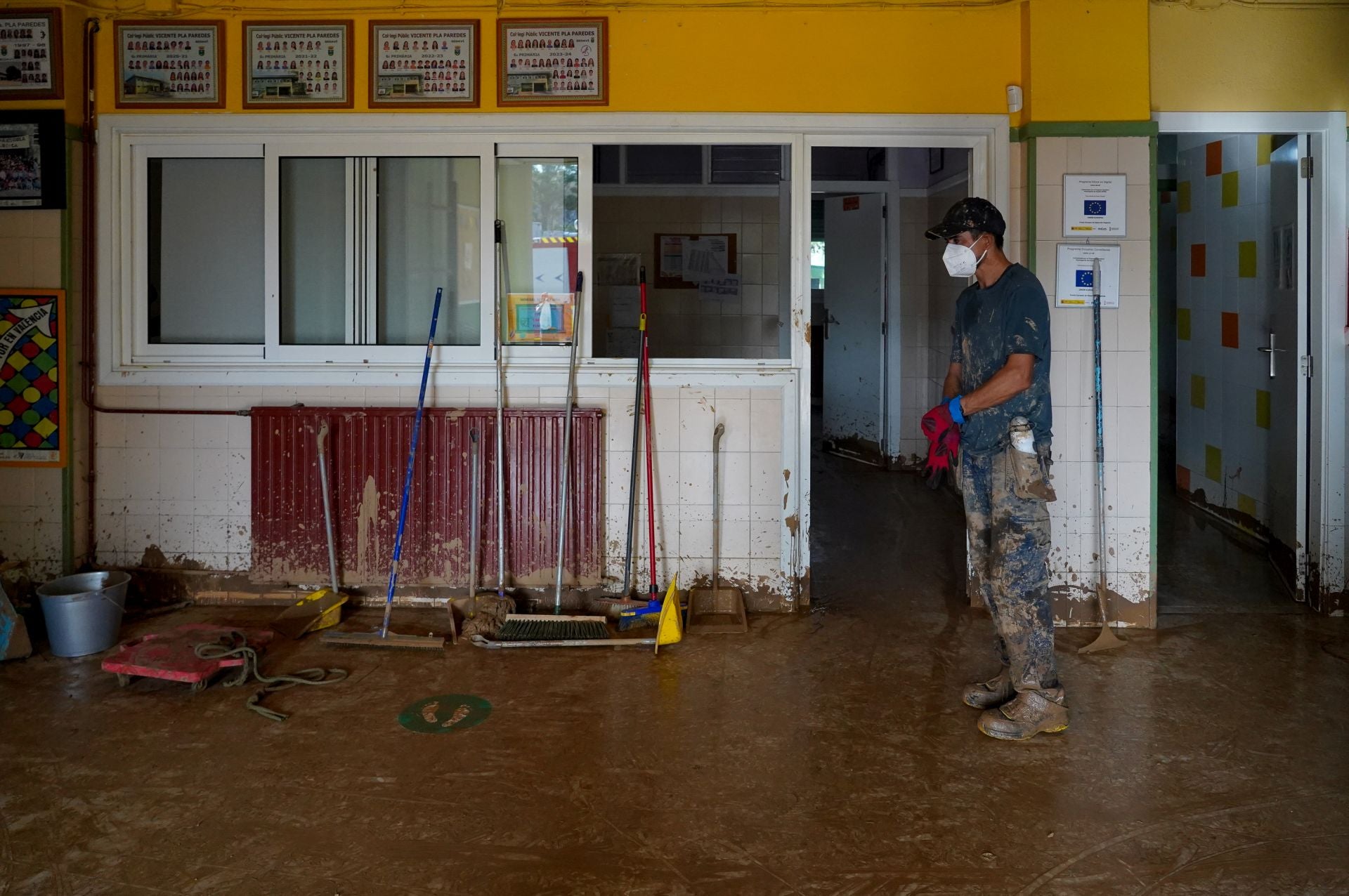 Los colegios devastados por la DANA en Valencia