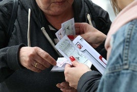 Ganadores sorteo lotería.