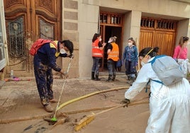Limpieza en Algemesí.