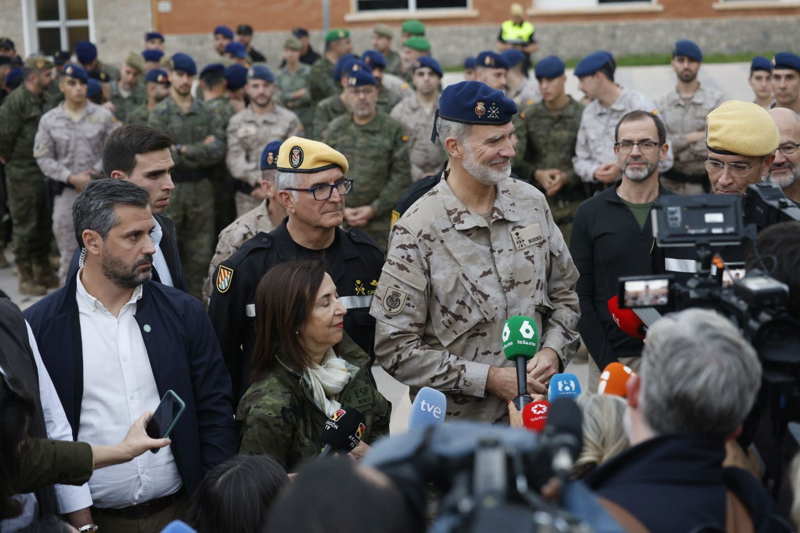 El Rey vuelve a Valencia tras la DANA