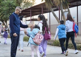 Vuelta a las clases en un colegio de Aldaia.