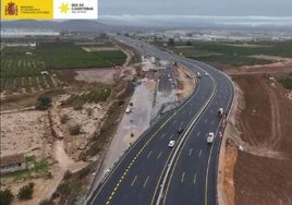 Así ha quedado el by-pass provisional en Quart de Poblet.