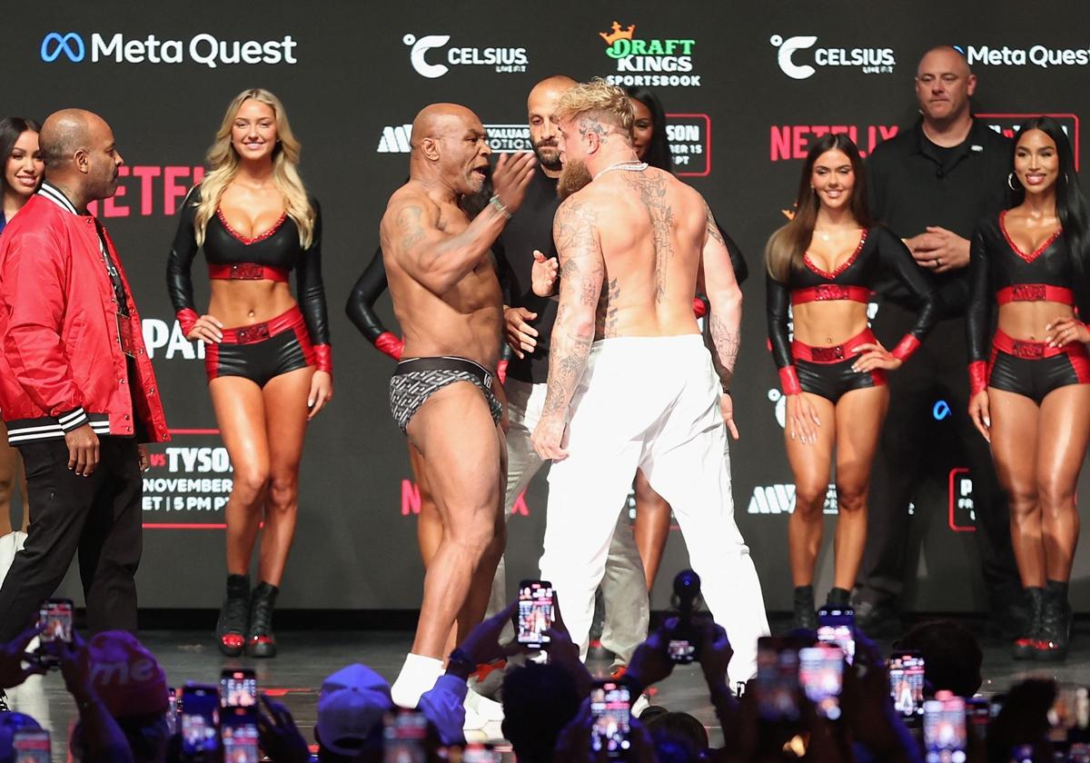 FOTOS: Previa del combate Mike Tyson-Jake Paul