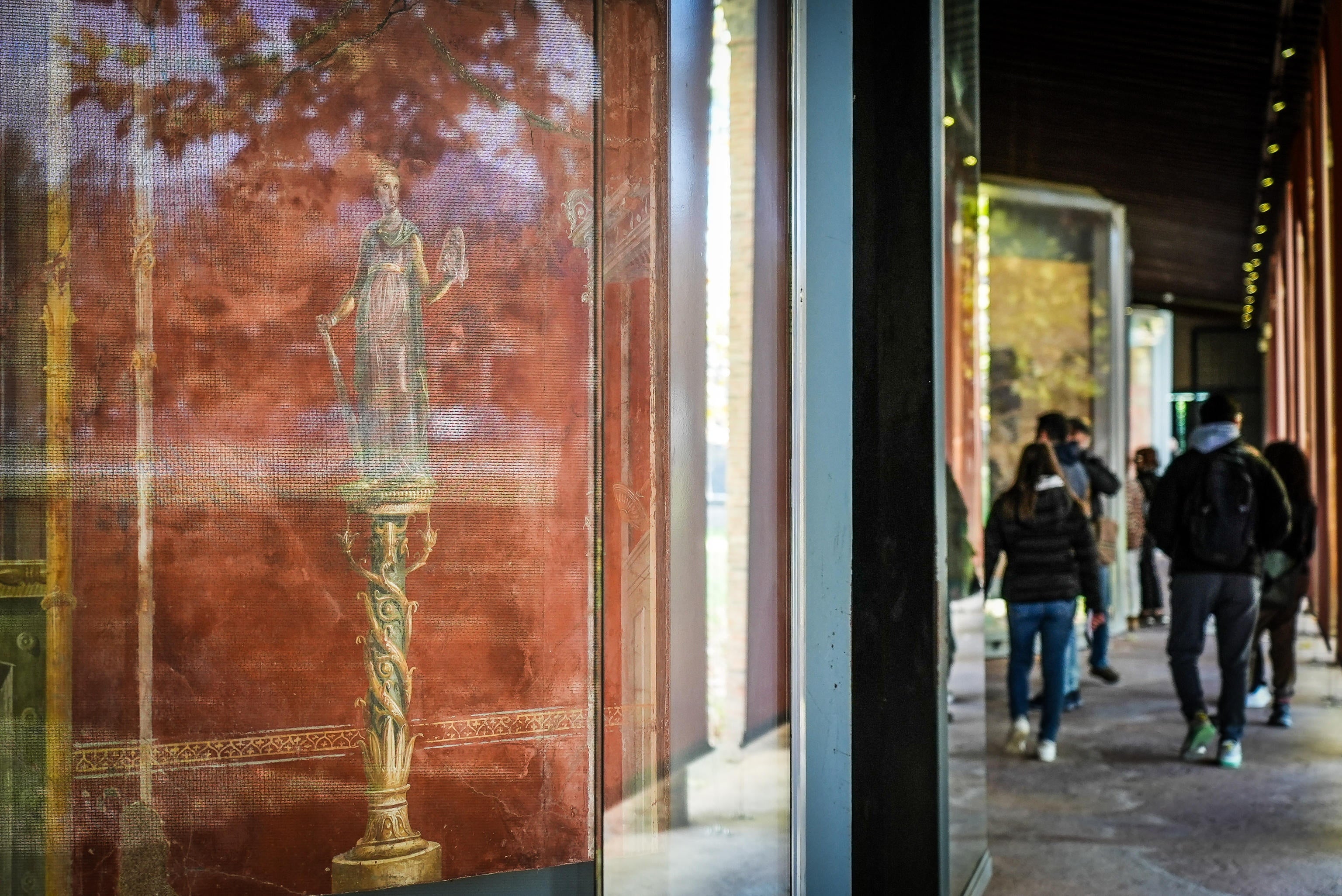 Pompeya se protege de los turistas