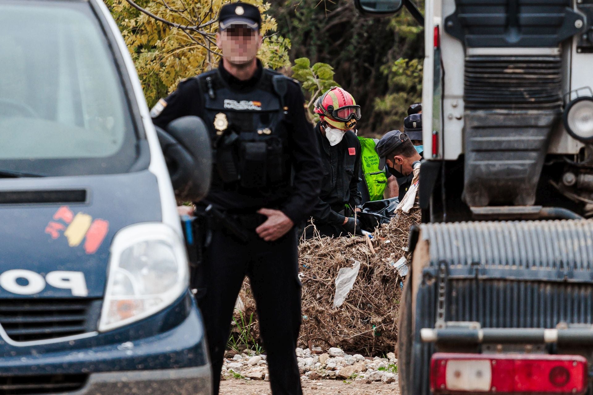 Hallan un cuerpo en un descampado de Sedaví durante los trabajos de búsqueda de desaparecidos por la DANA