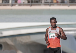 Bekele, el año pasado en Valencia.