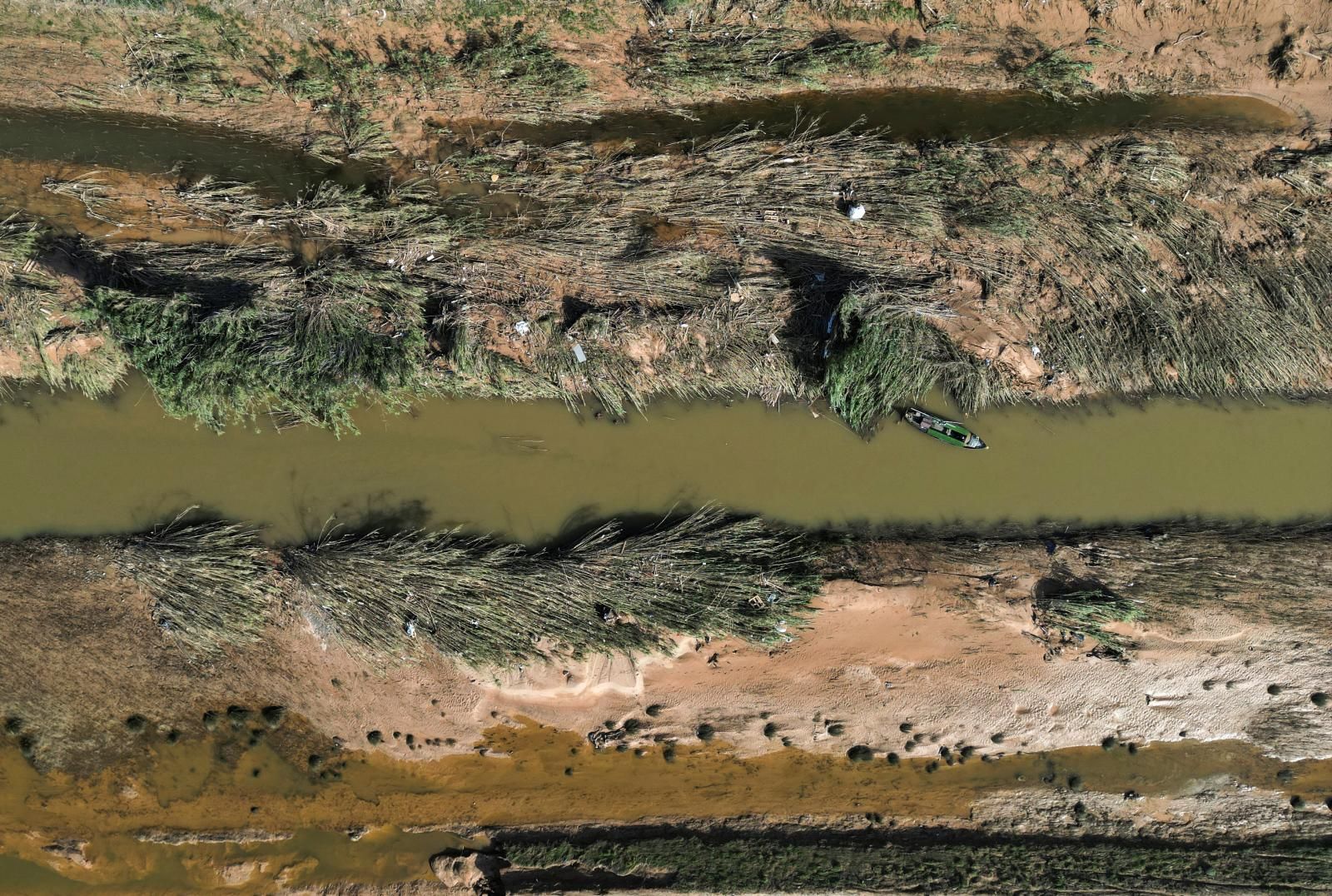 Así está la Albufera de Valencia tras el paso de la DANA